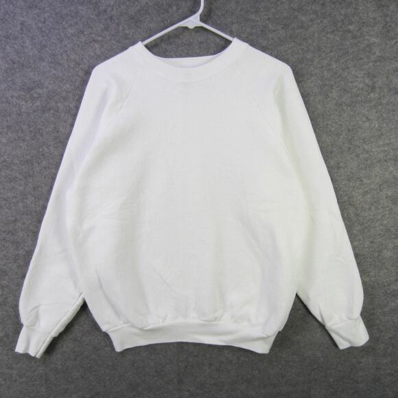 Fruit of the Loom Other - Vintage Fruit of the Loom Sweatshirt Mens Large White 50/50 Made in USA 90s